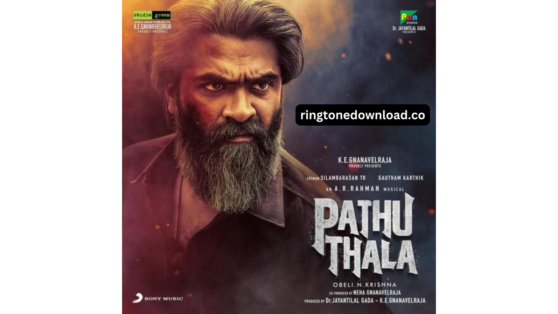 Ninaivirukka Ringtone Download - Silambarasan Pathu Thala - Tamil